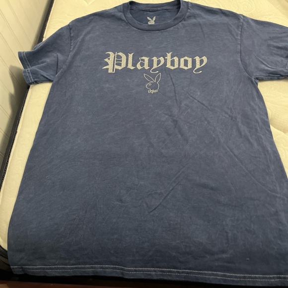 PLAYBOY Other - PLAYBOY Vintage Blue Short Sleeve Tee